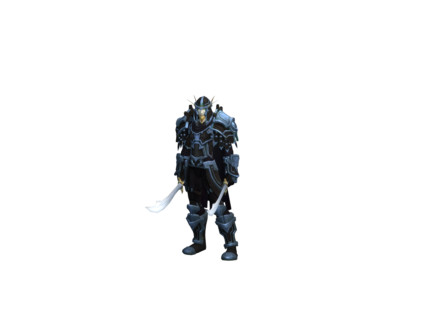 Azzallir 3D character render