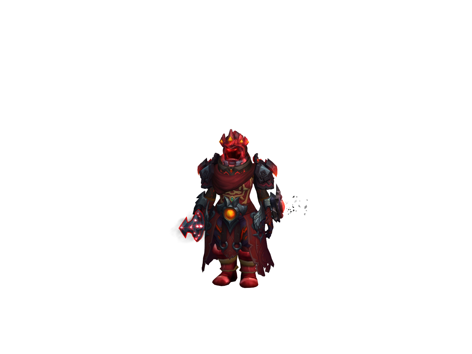 Rakenishu 3D character render