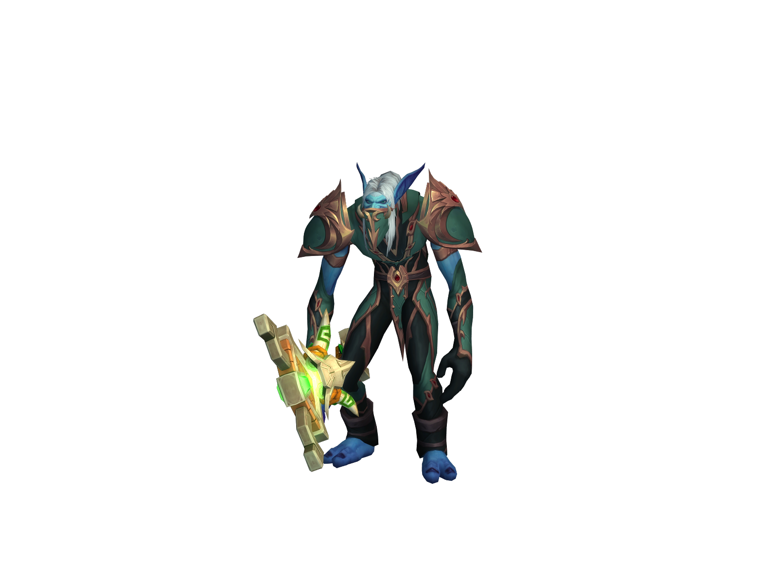 Qex 3D character render