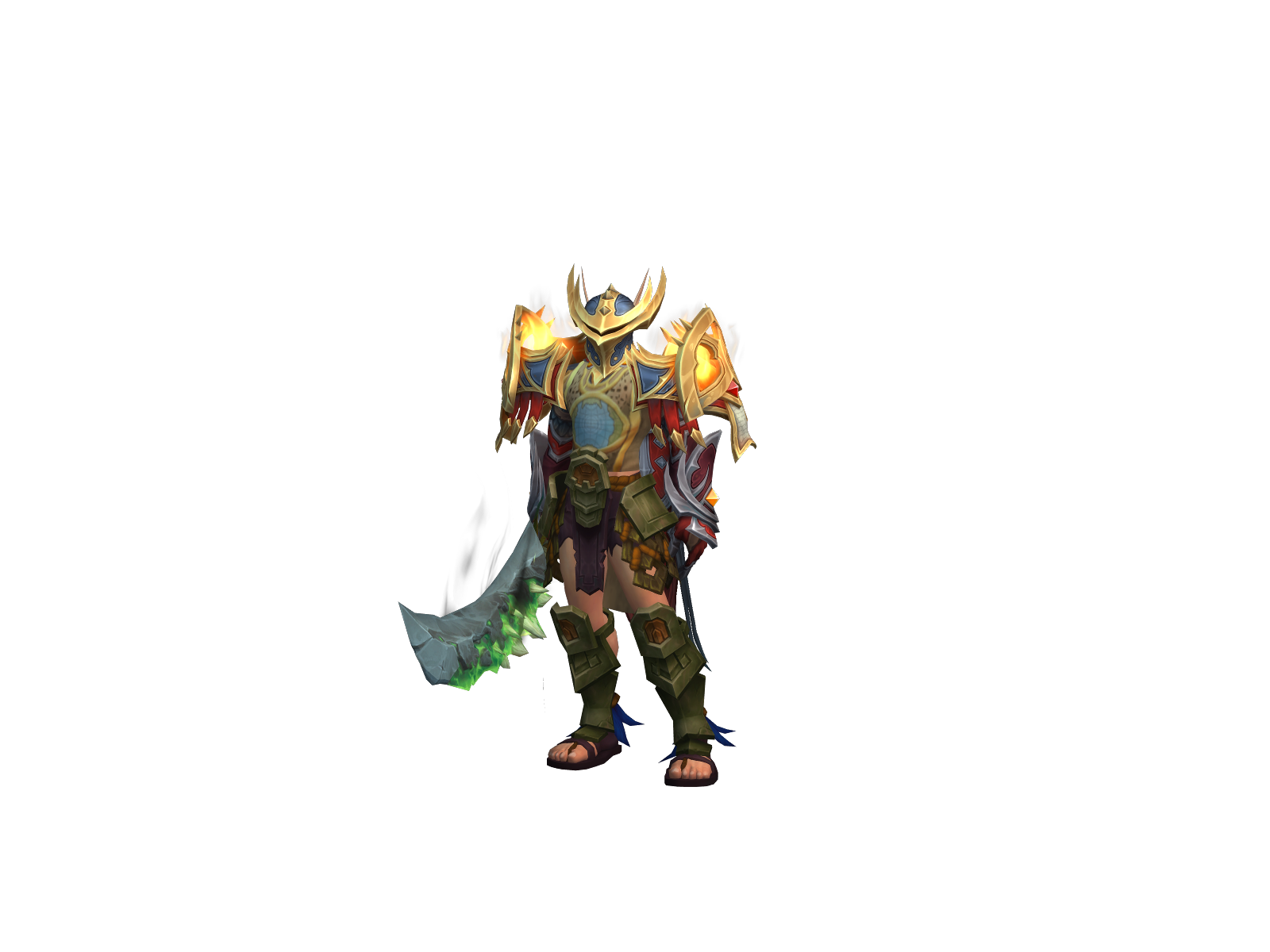 Hatann 3D character render