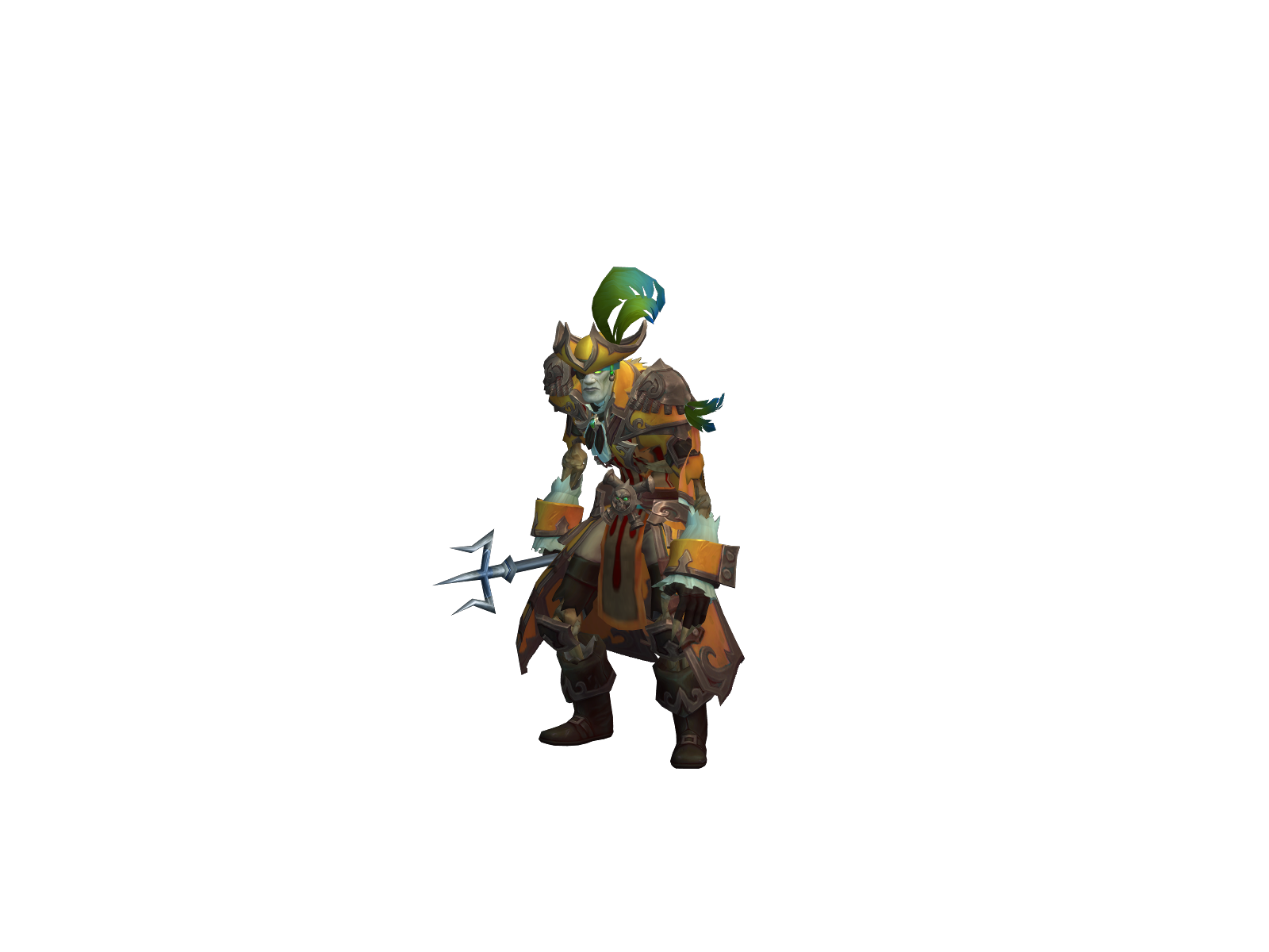 Manhof 3D character render