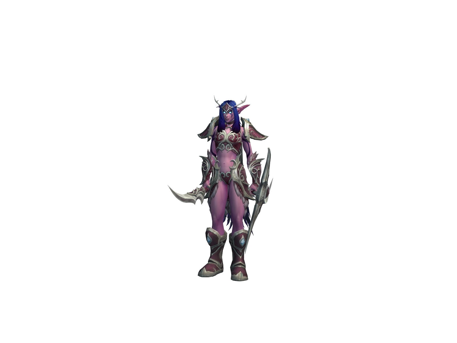 Shalendis 3D character render
