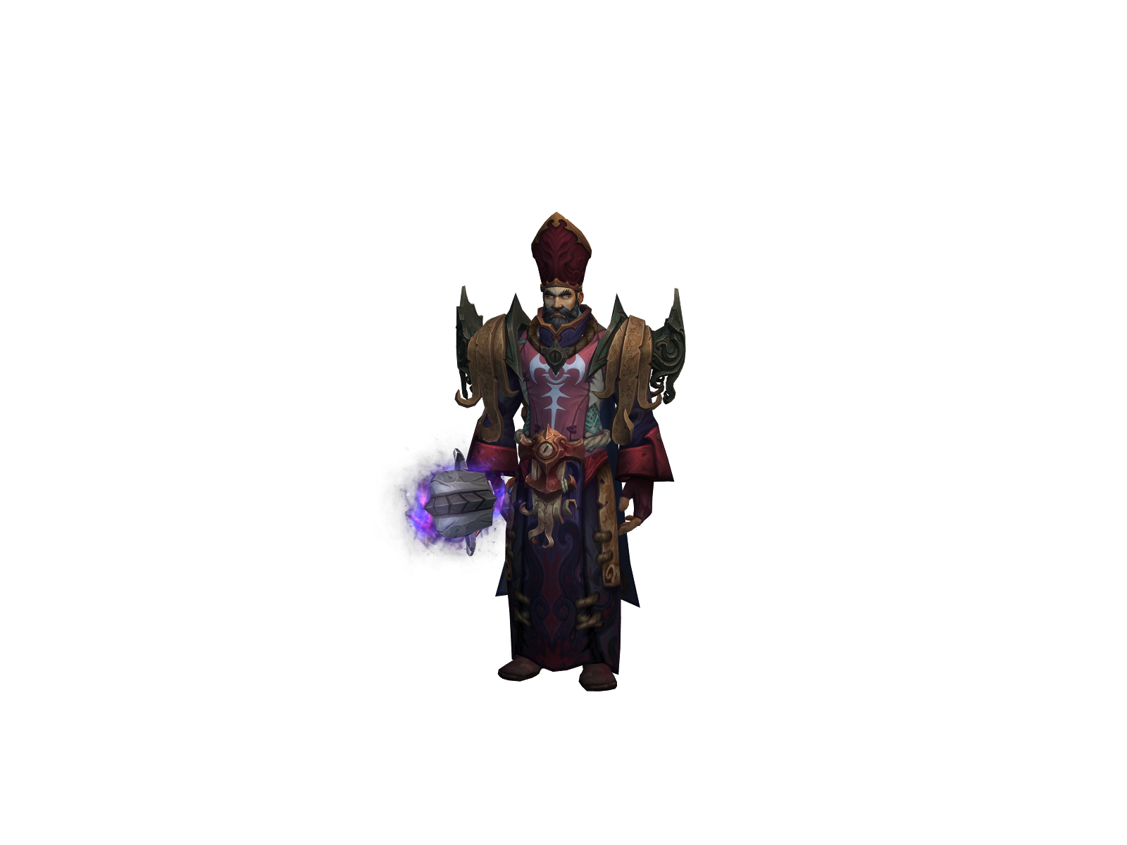 Hplovecraft 3D character render