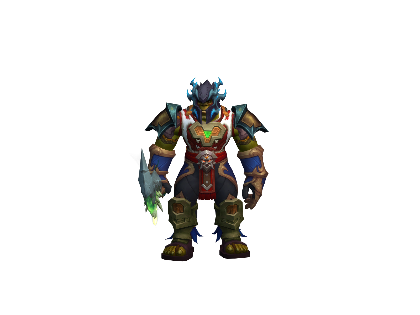 Zaratai 3D character render