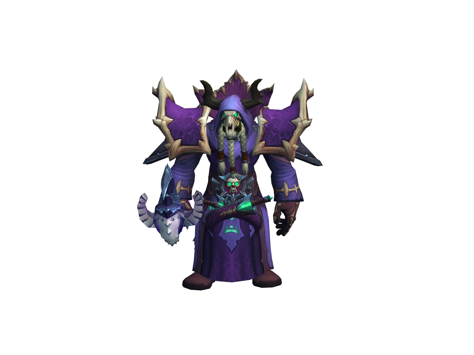 Piripri 3D character render
