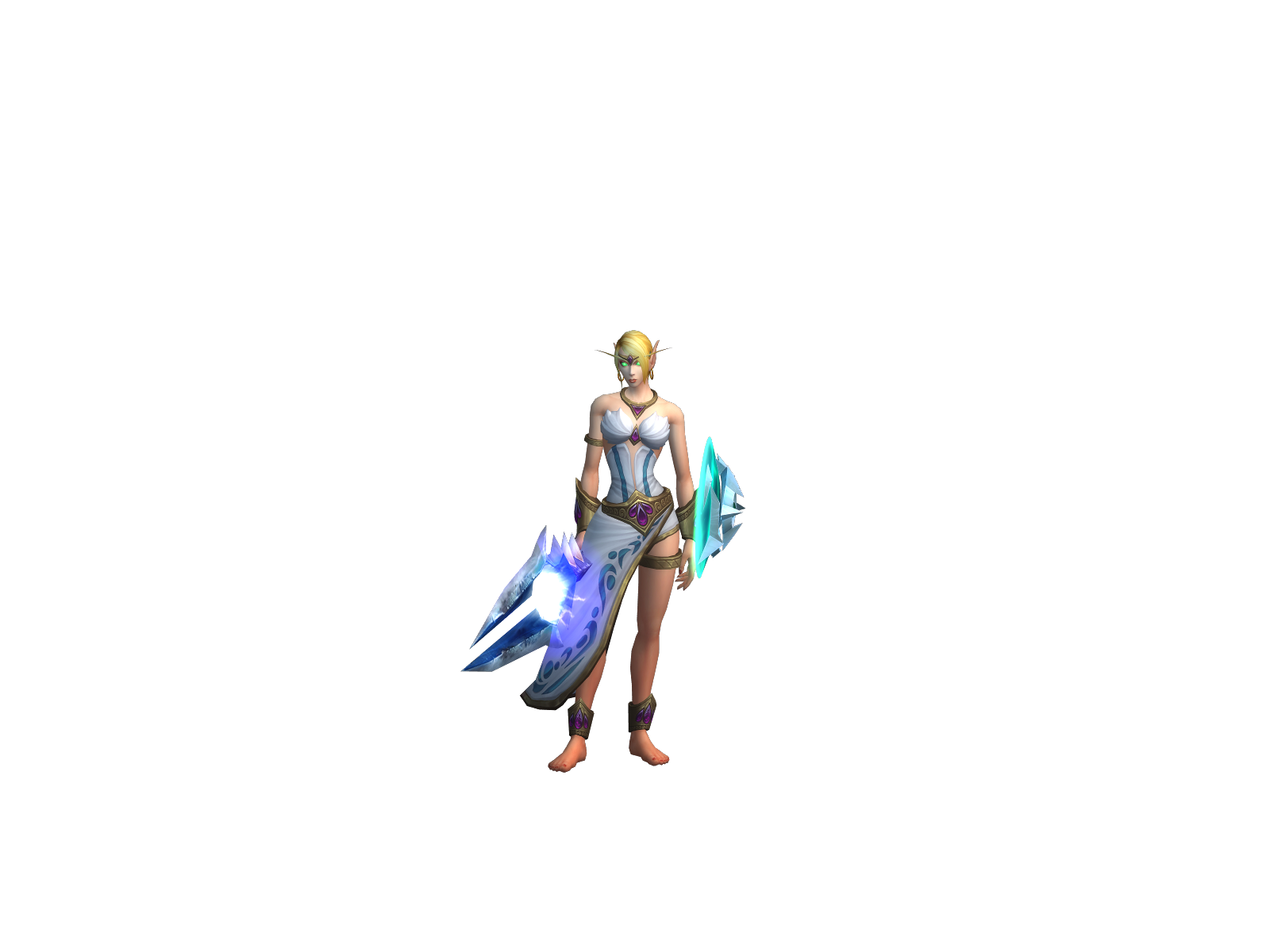 Elwingá 3D character render