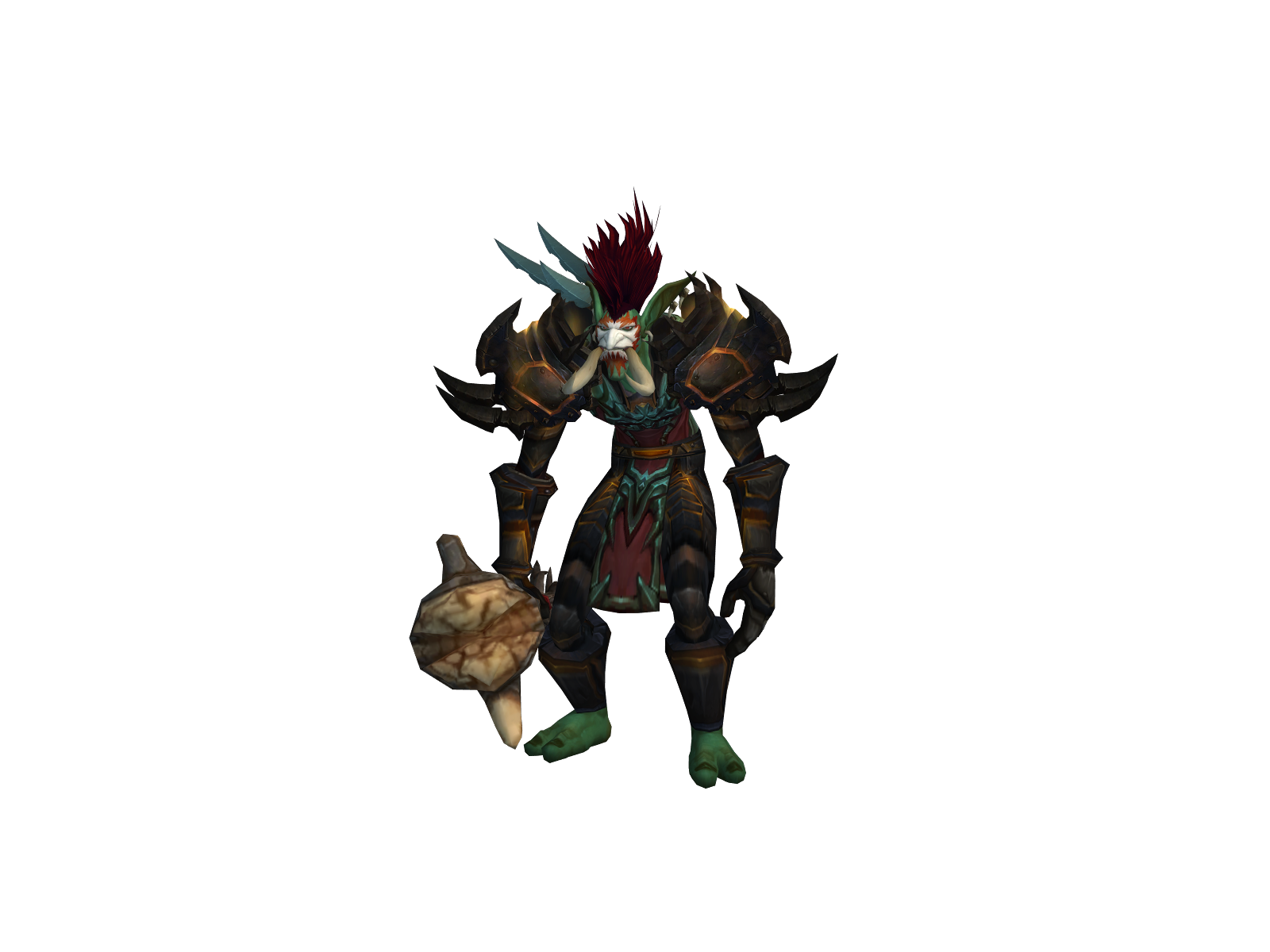 Spuchowur 3D character render