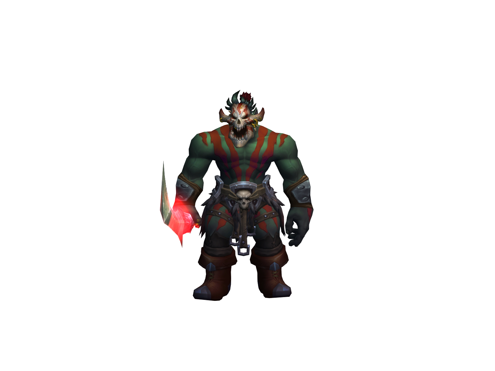 Grofindél 3D character render