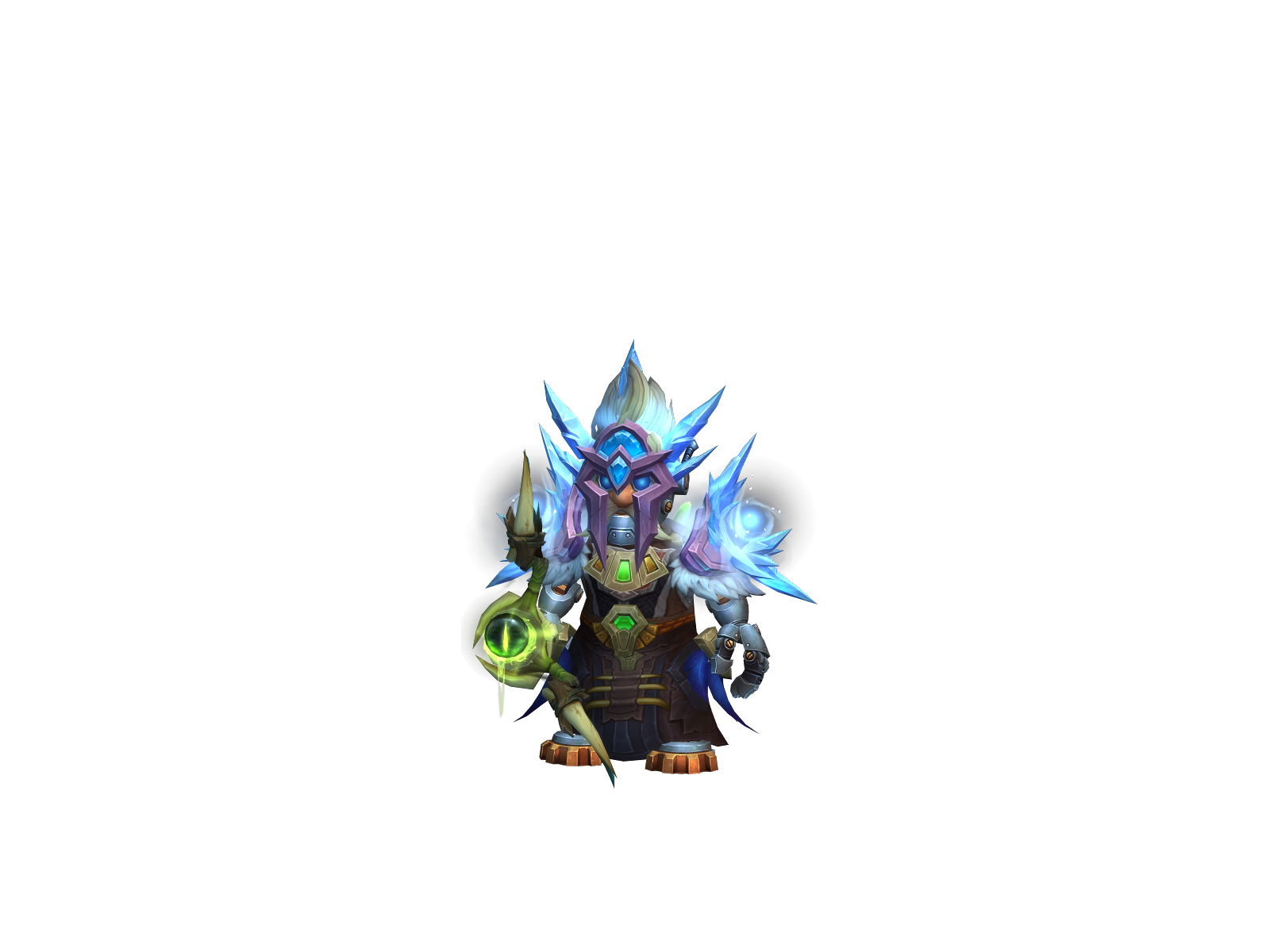 Nêx 3D character render
