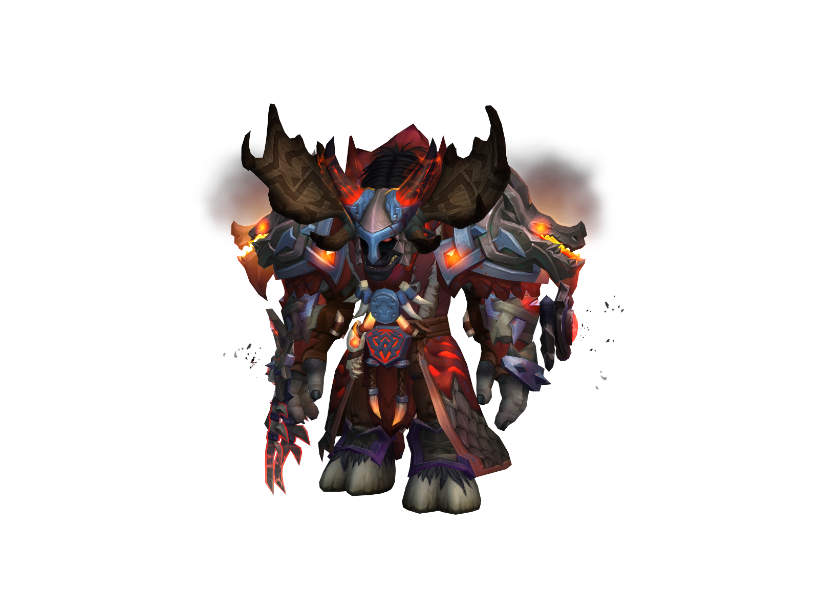 Mikebison 3D character render