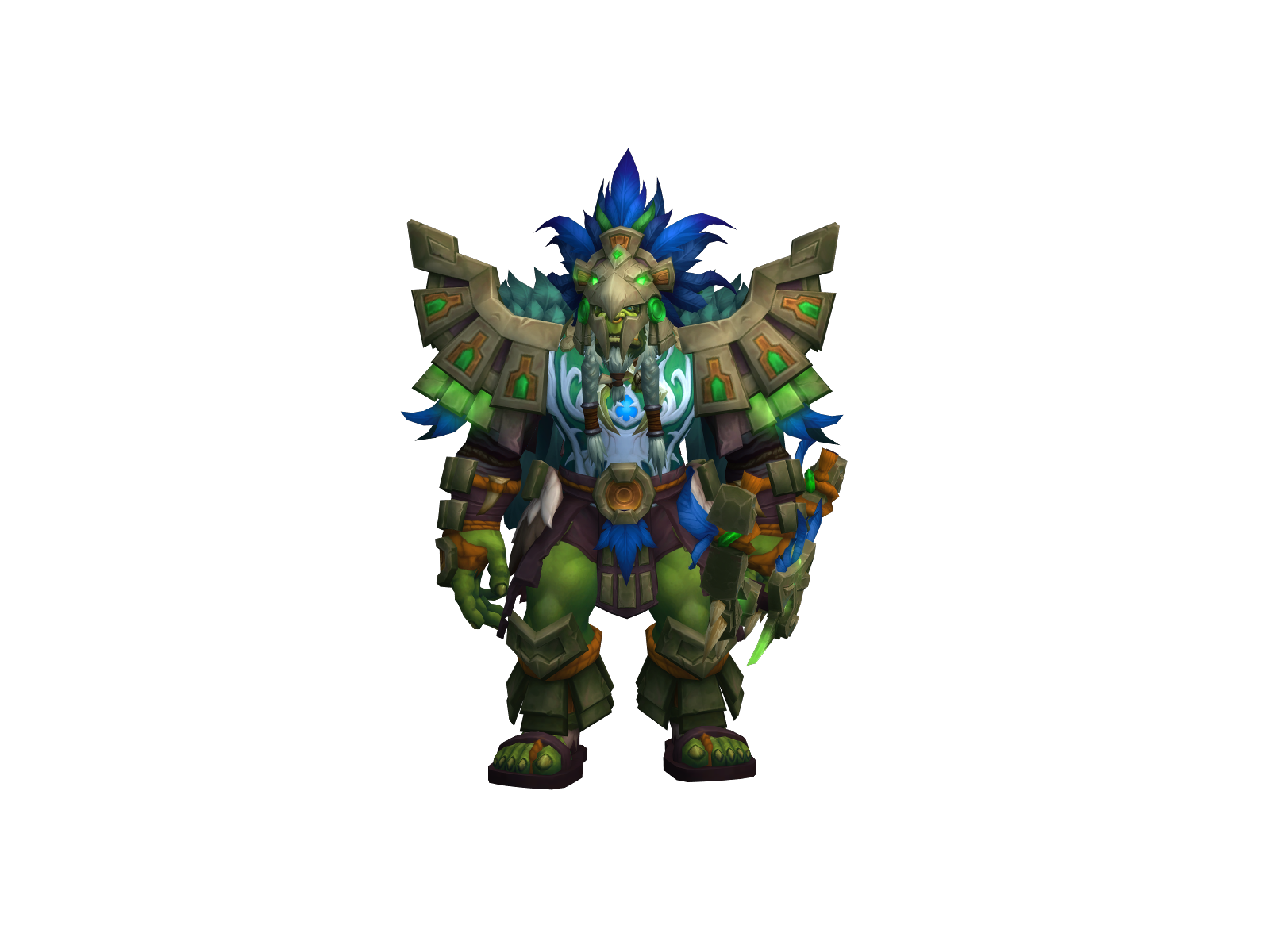 Bafedrir 3D character render