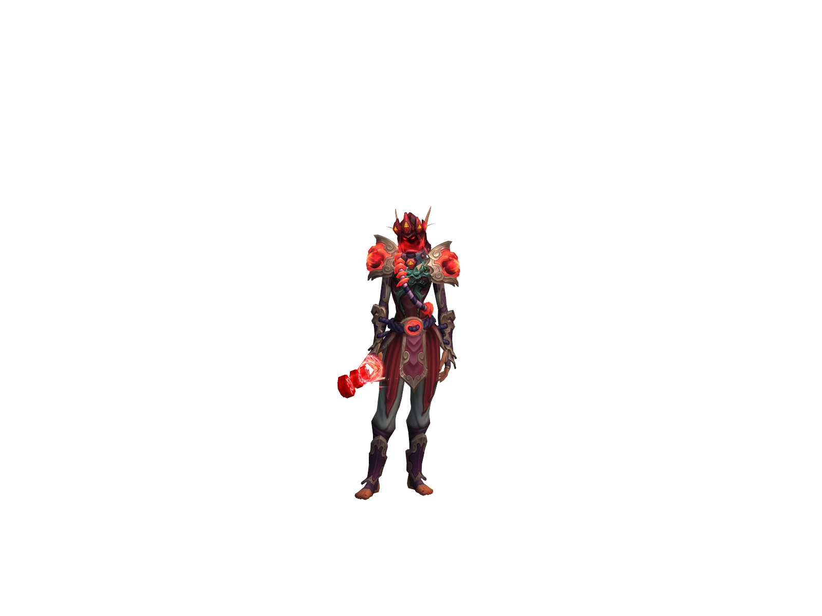 Elinalia 3D character render