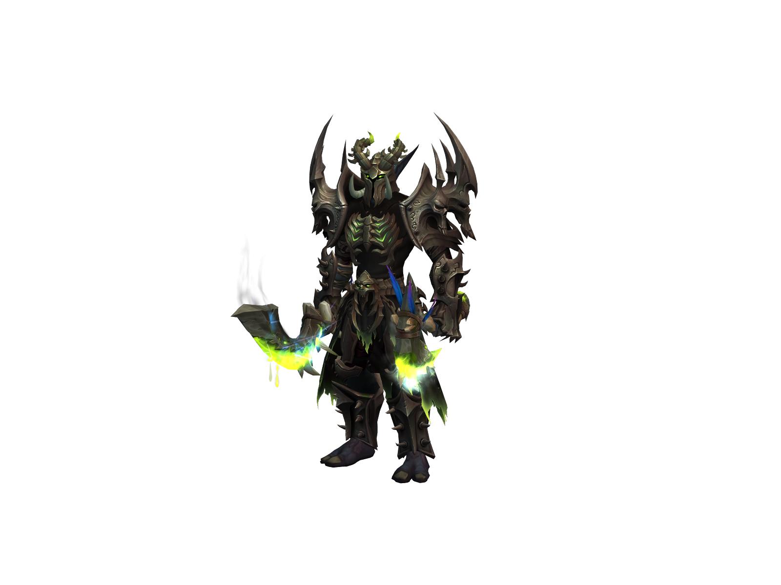 Razanight 3D character render