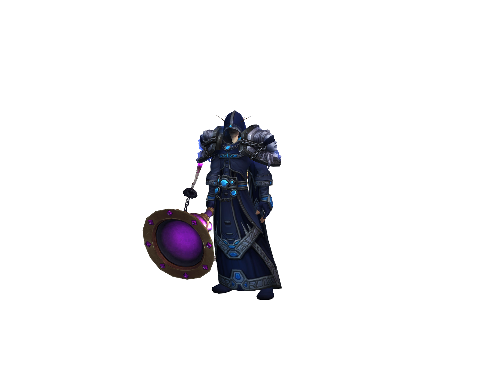 Aízen 3D character render