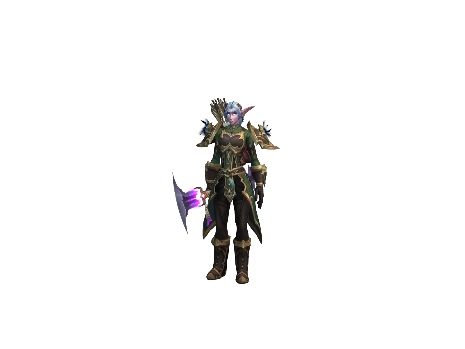 Pamila 3D character render