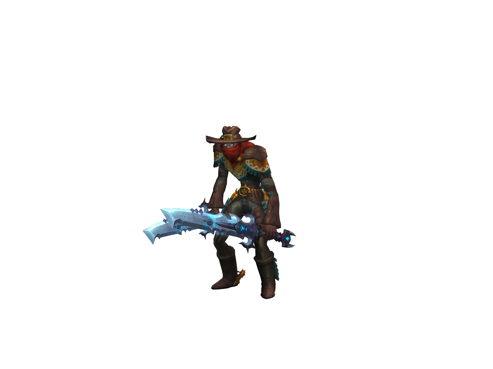 Necrophagy 3D character render
