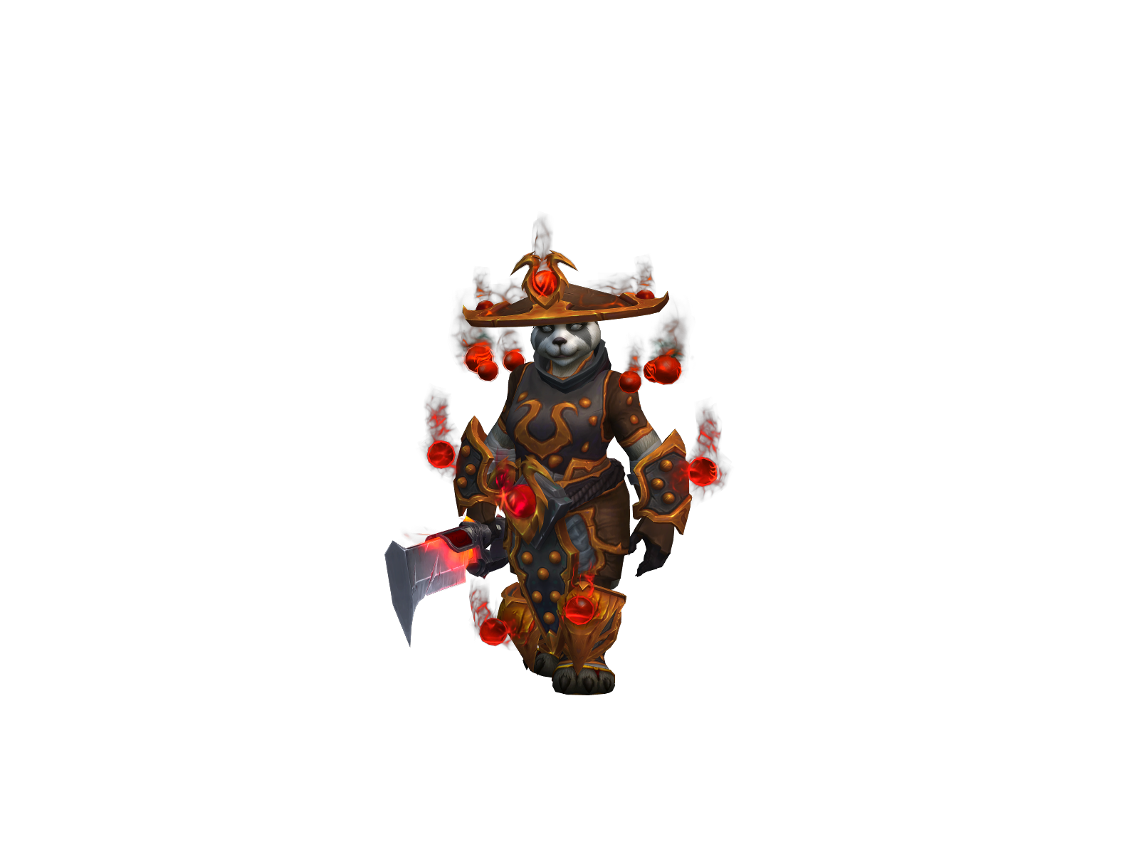 Cras 3D character render