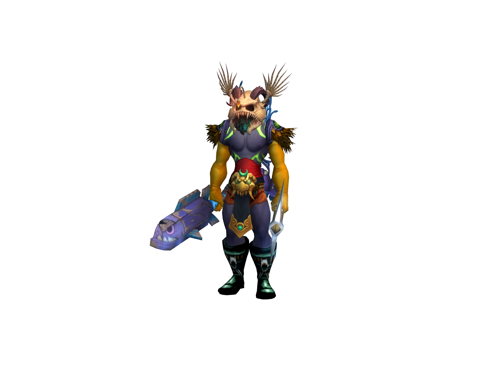 Daddyhornies 3D character render