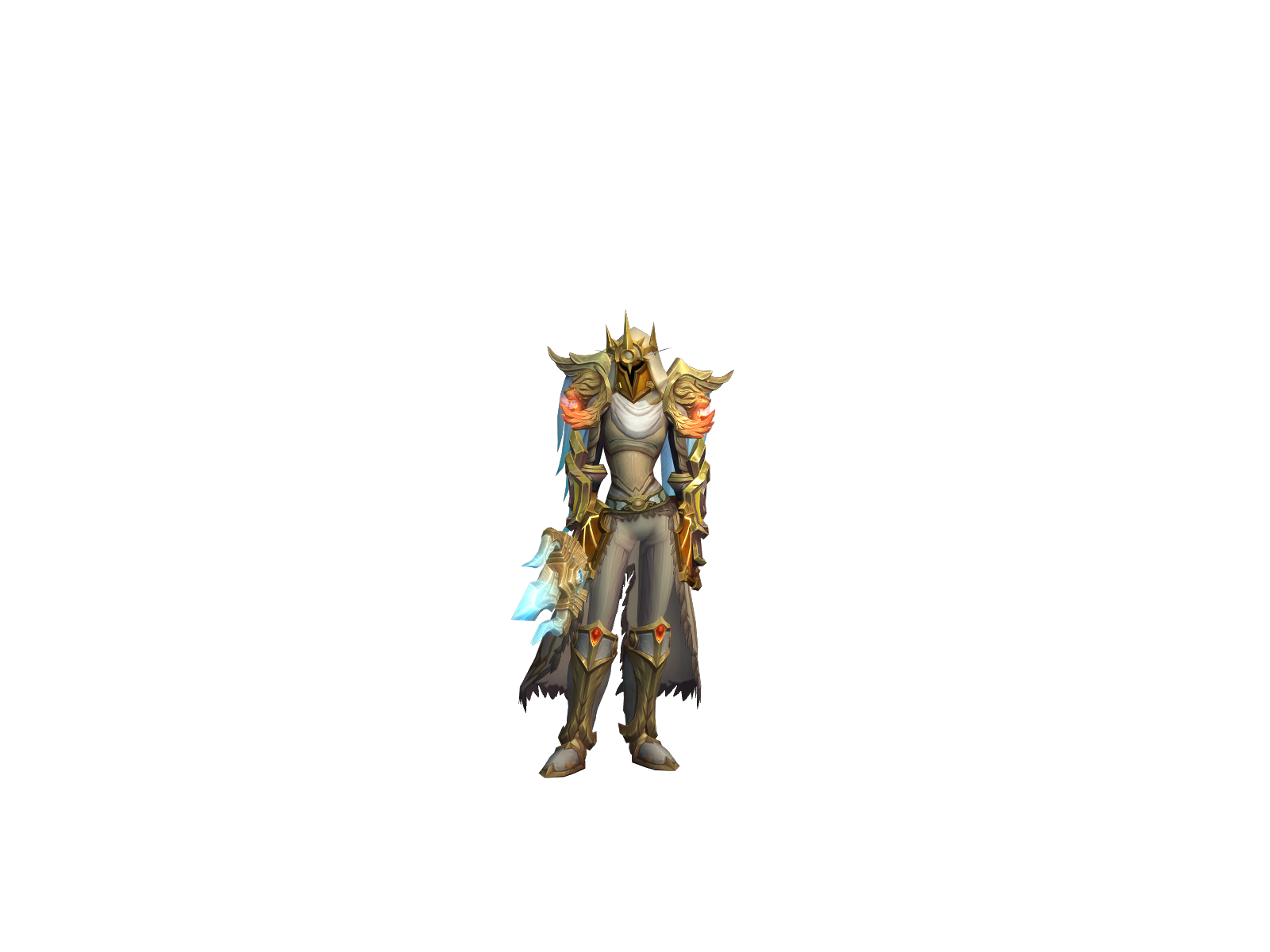 Eloris 3D character render