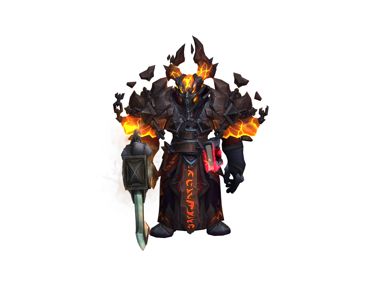 Czeczenos 3D character render