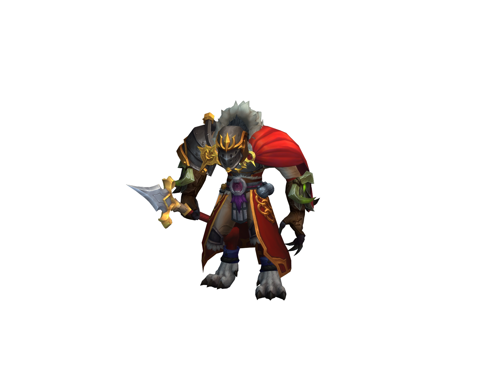 Quiverquake 3D character render
