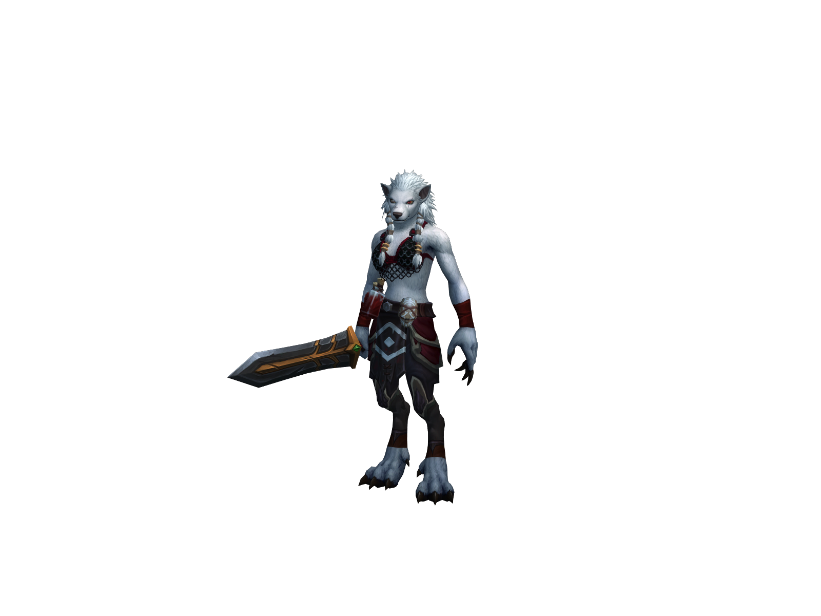 Avathen 3D character render
