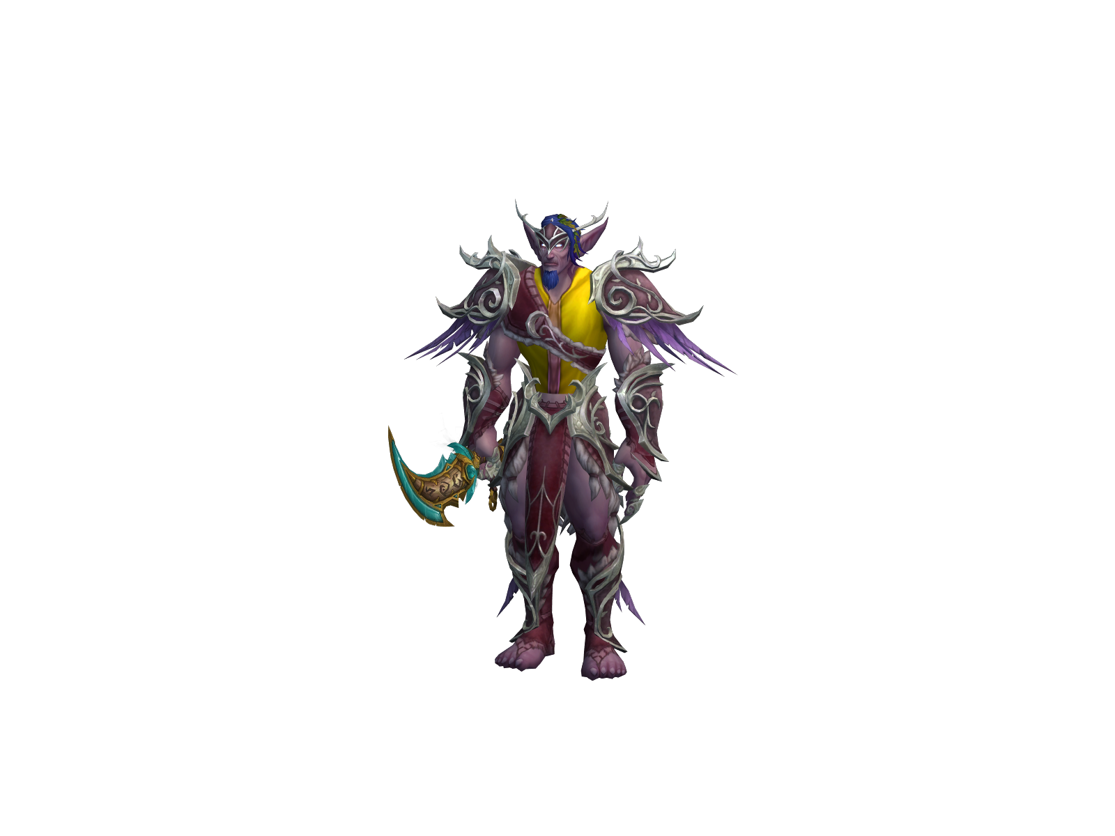 Zdobylak 3D character render