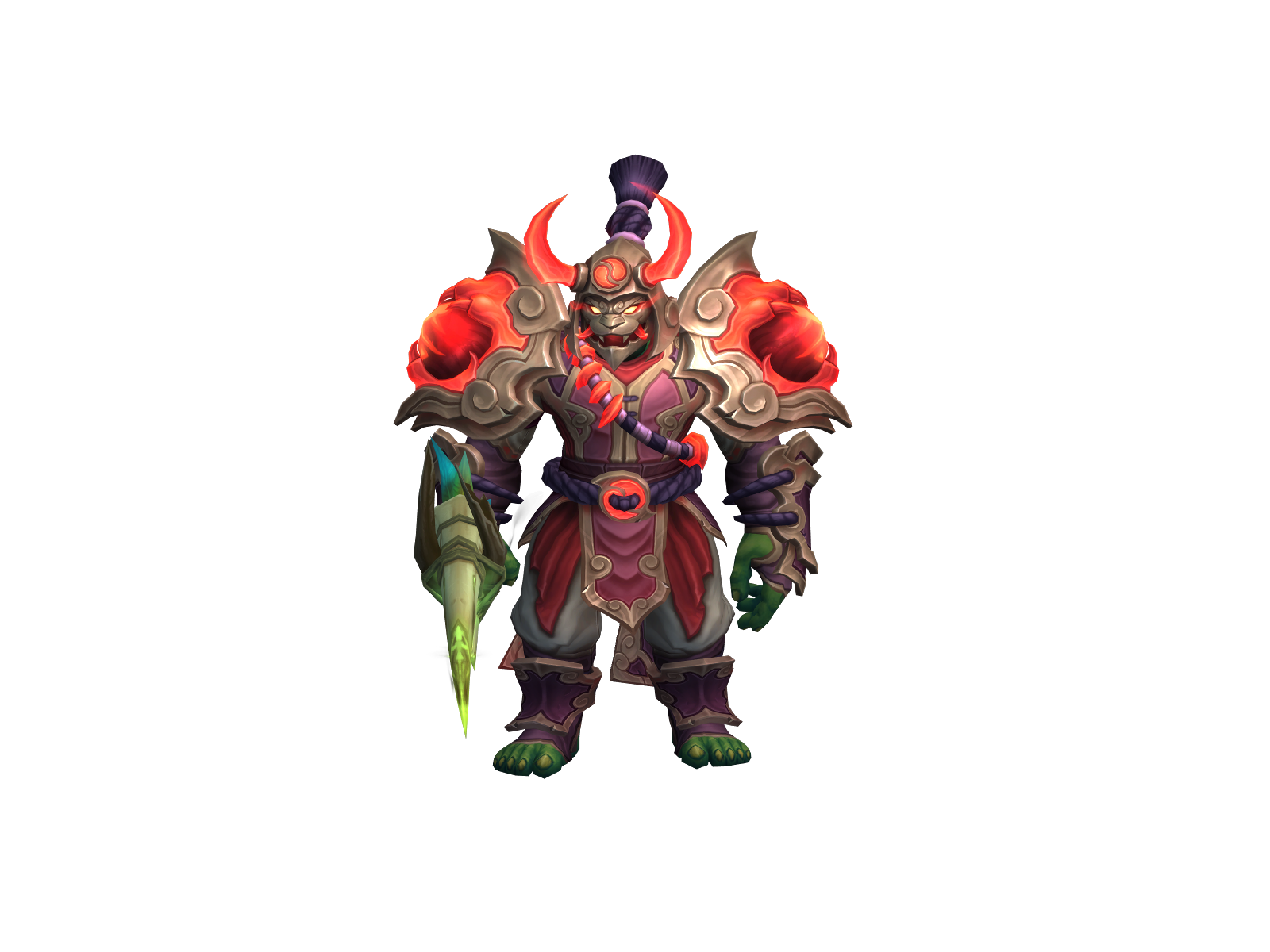 Grishkek 3D character render