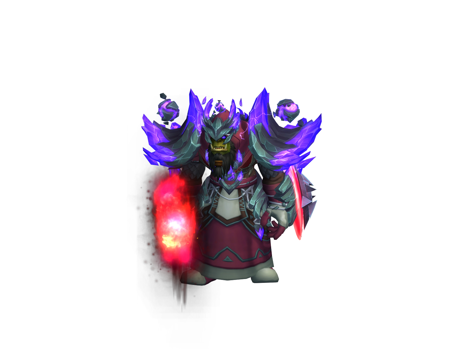 Lwbolt 3D character render