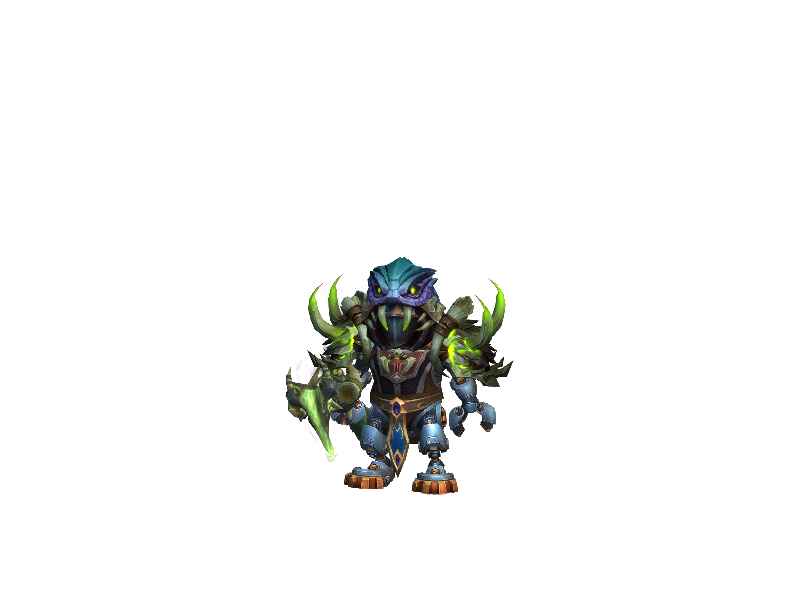 Ðaxîa 3D character render