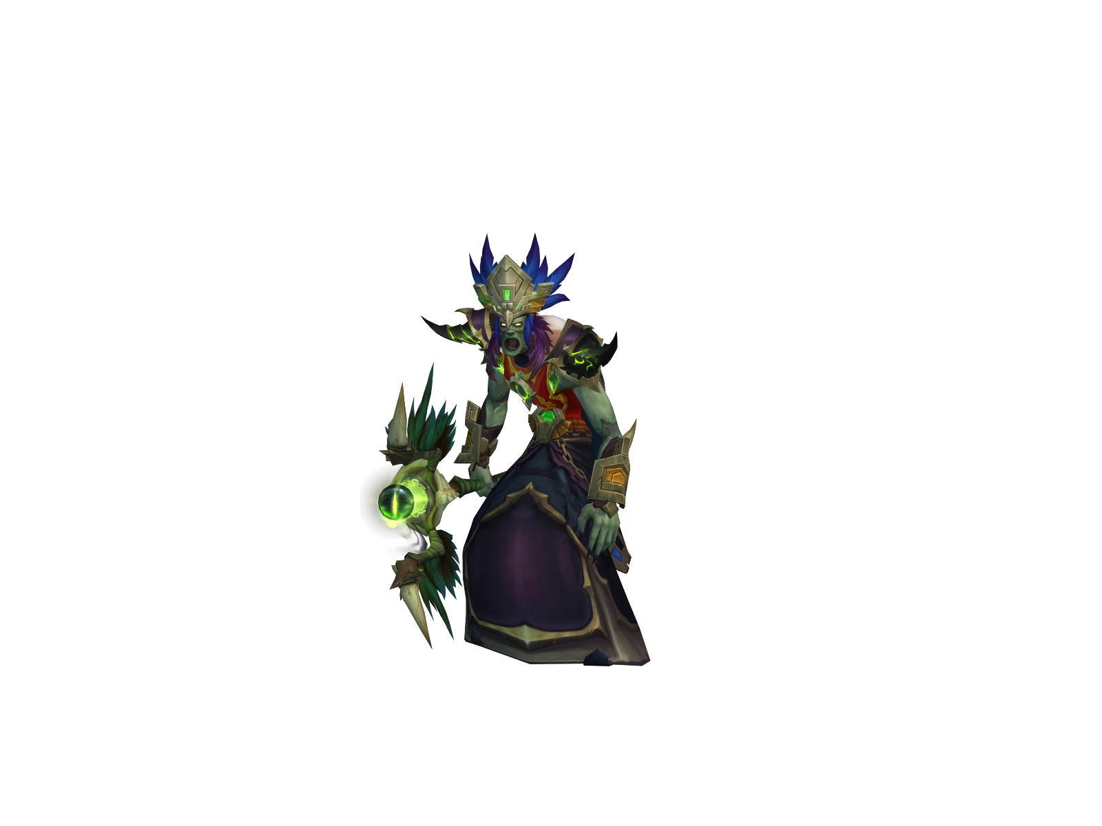 Calh 3D character render