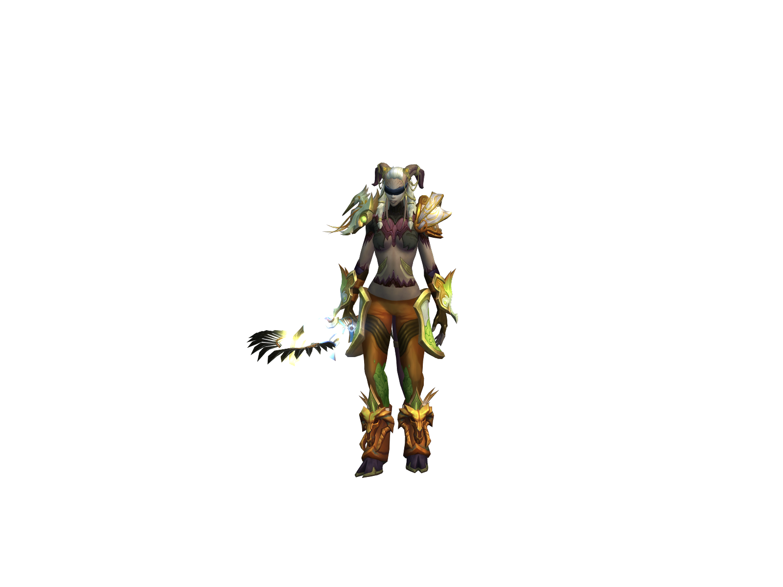 Veza 3D character render