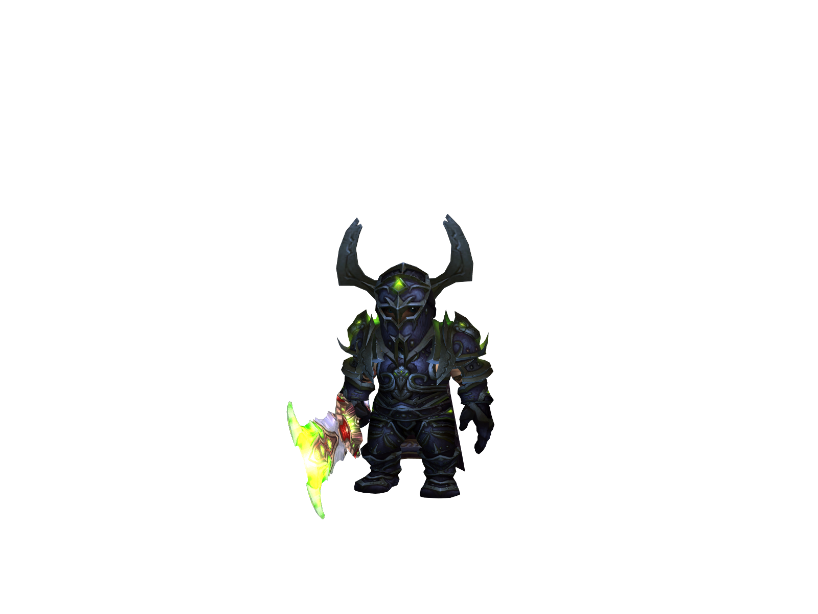 Kravson 3D character render