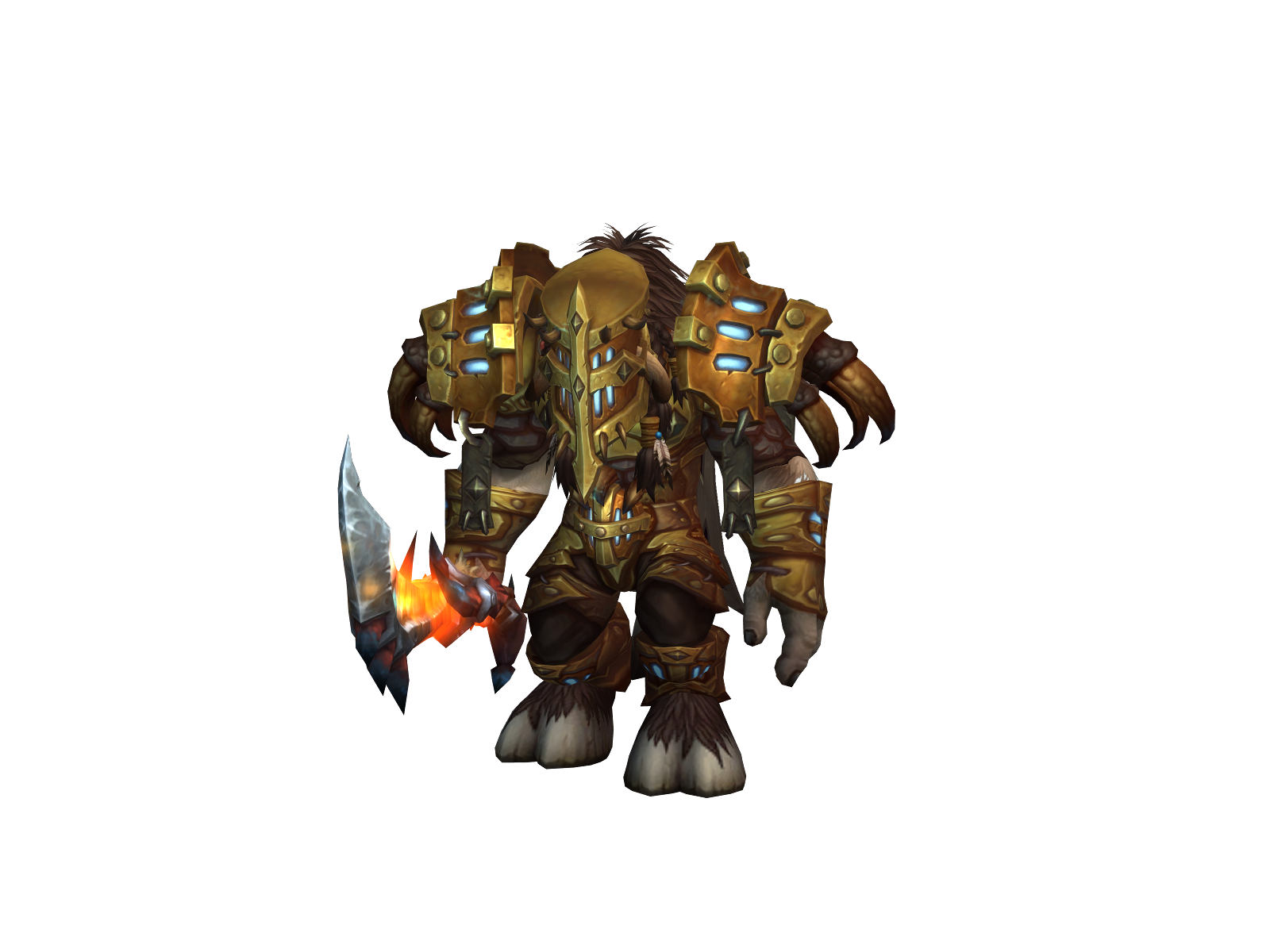 Flæskekurt 3D character render