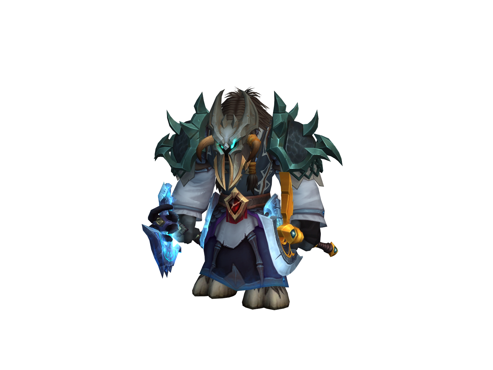 Taurtaurenus 3D character render