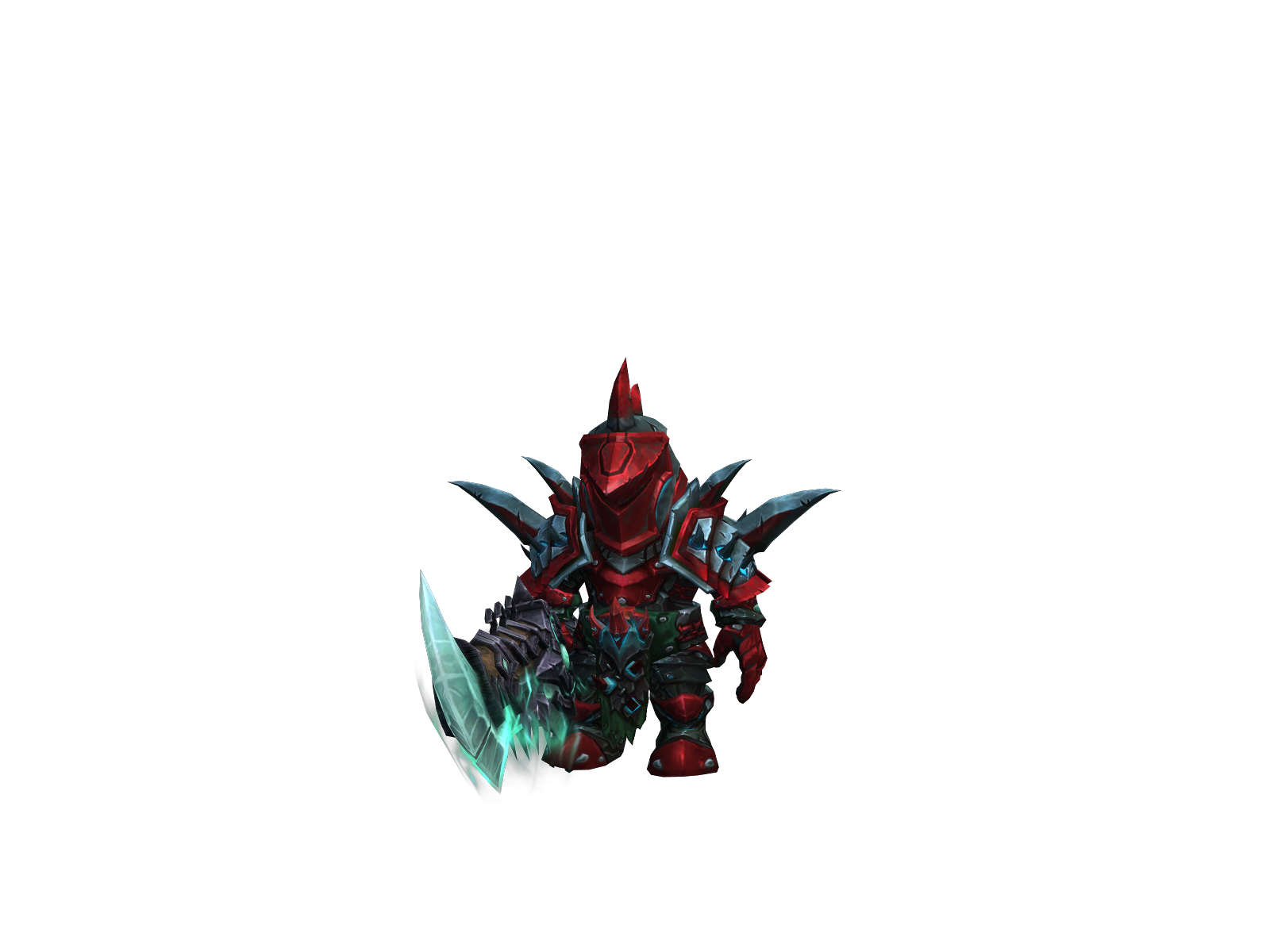 keski 3D character render