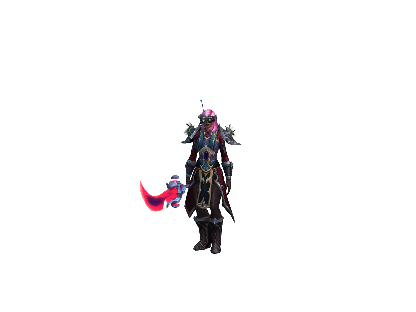 Lotharswife 3D character render