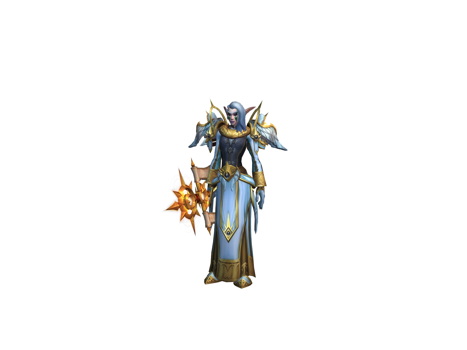 Angelïna 3D character render