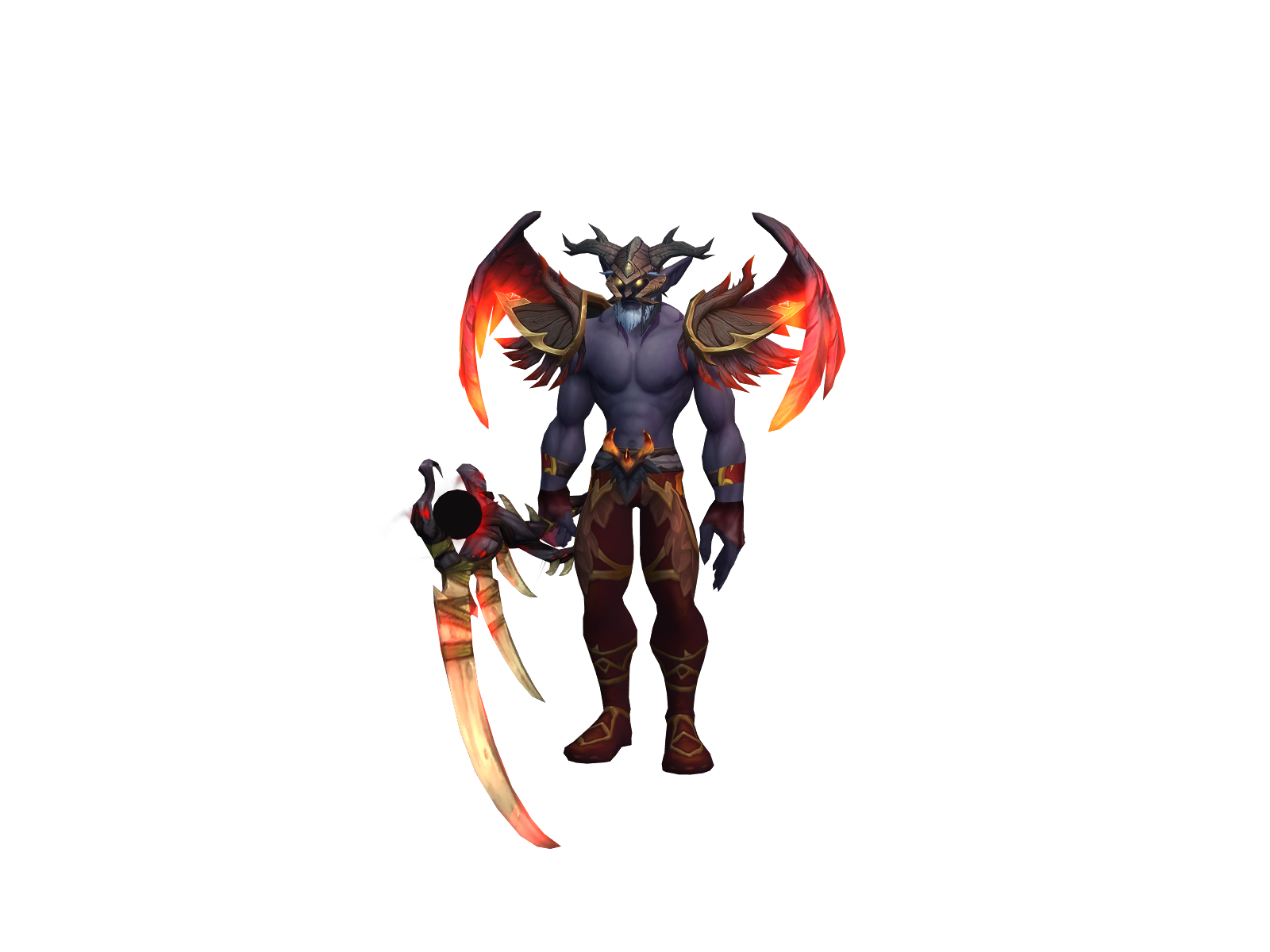 Diabolix 3D character render