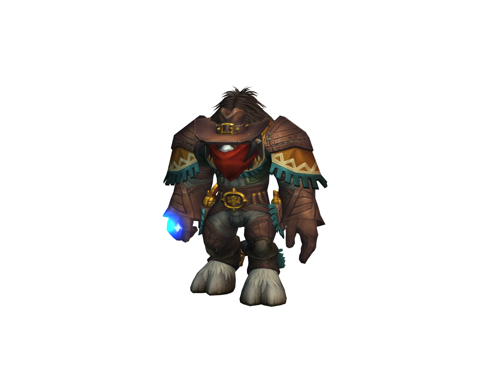 Leczero 3D character render