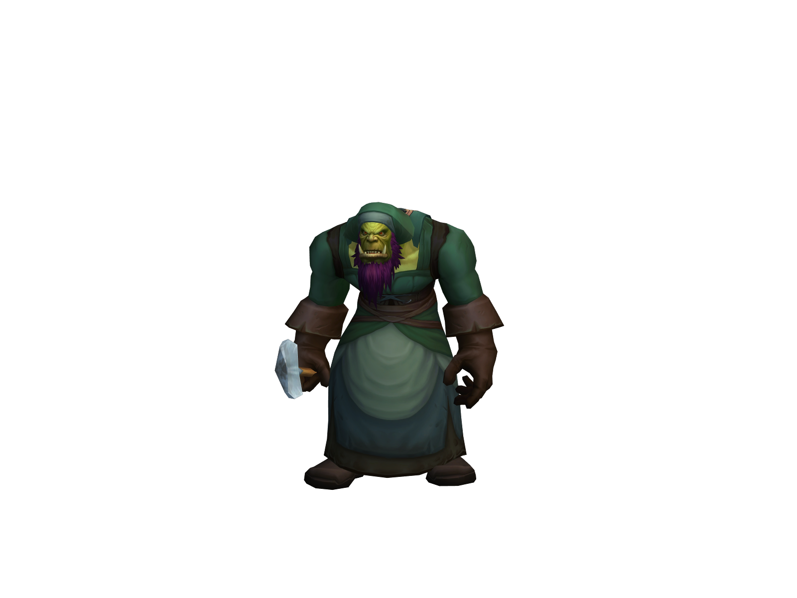 Grandautismo 3D character render