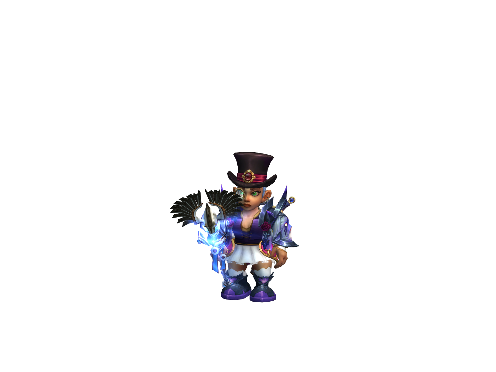 Trissha 3D character render