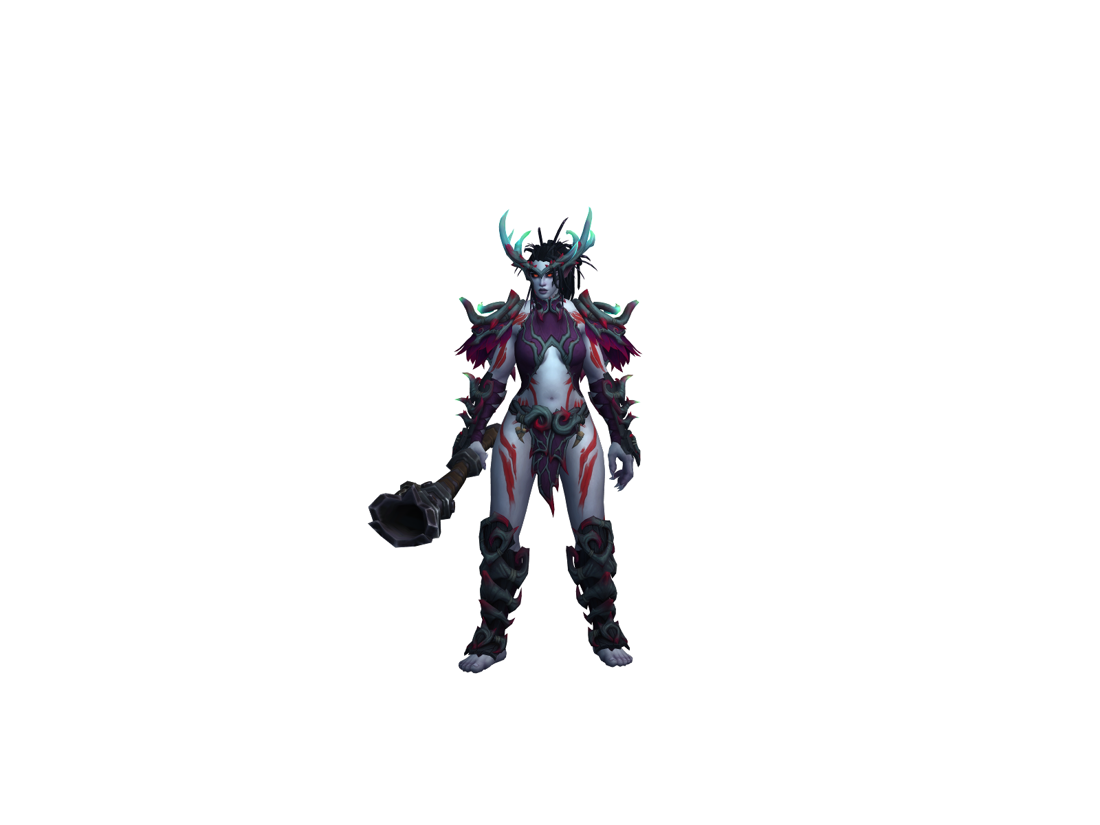 Wokandafoeva 3D character render