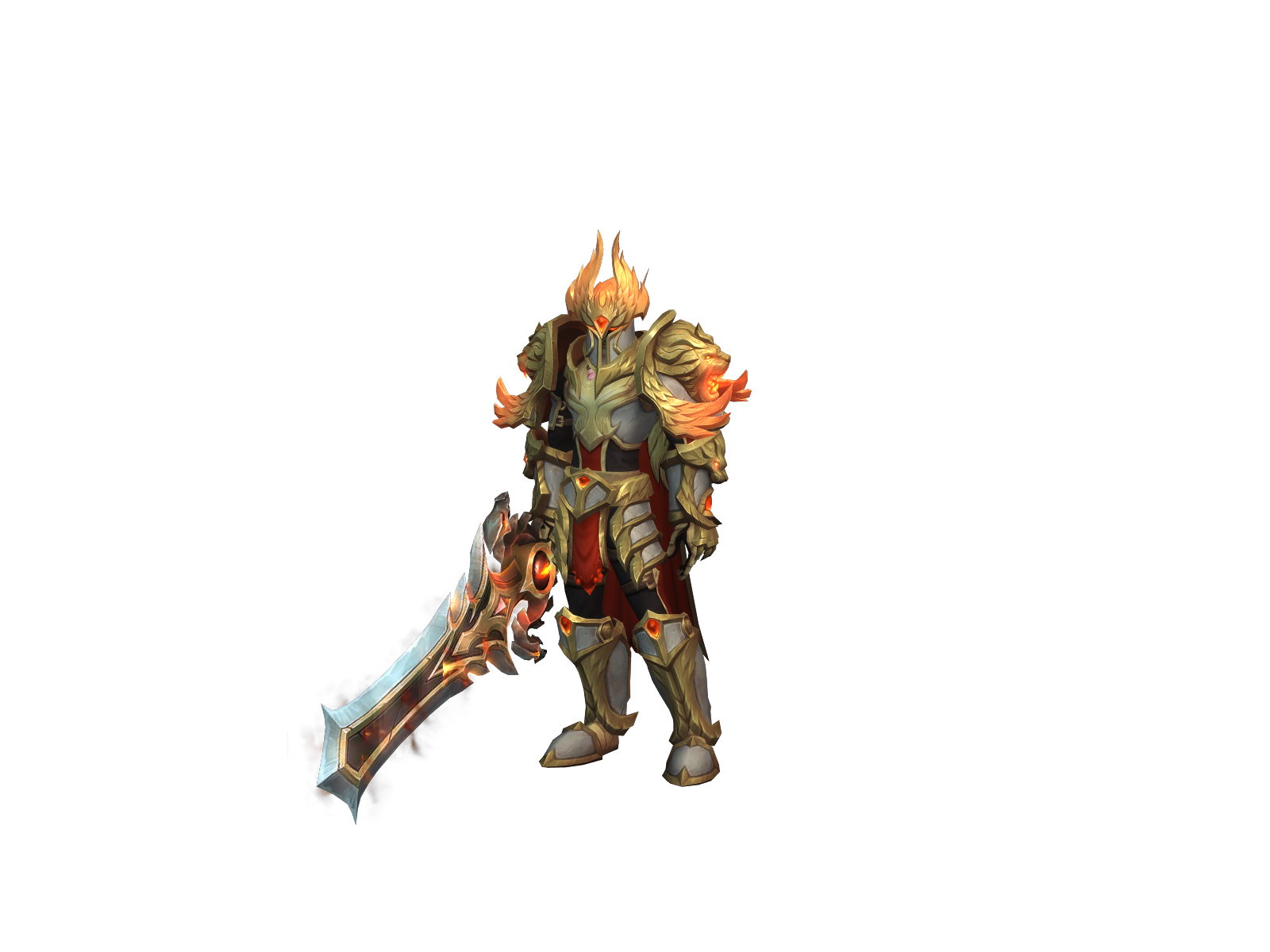 Tyraniel 3D character render