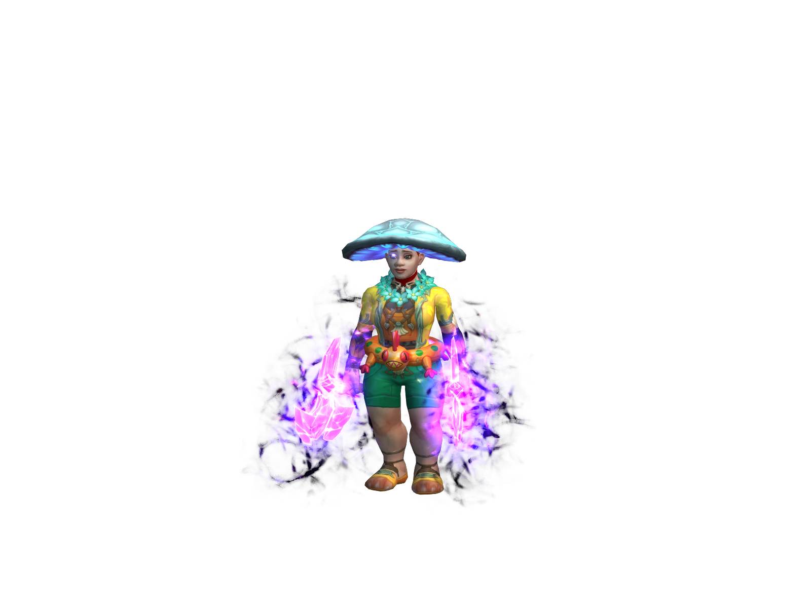 Szafiblue 3D character render