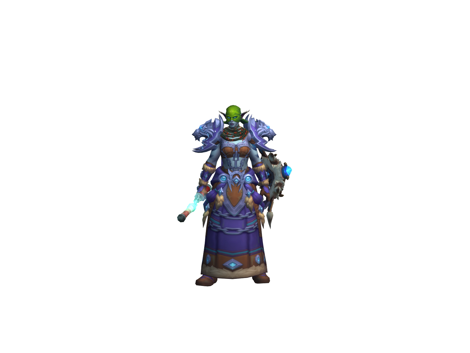 Amluqs 3D character render
