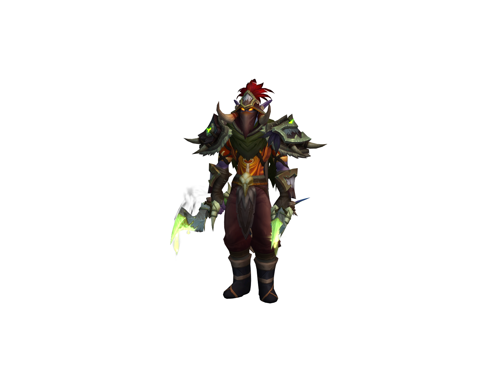 Arcanum 3D character render