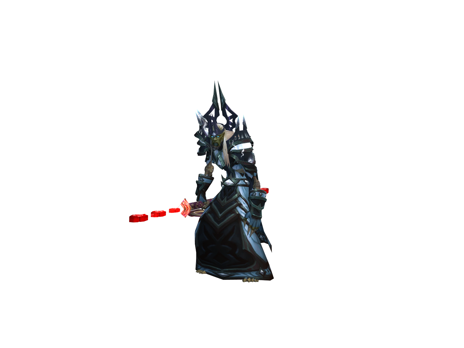 Pyrostar 3D character render