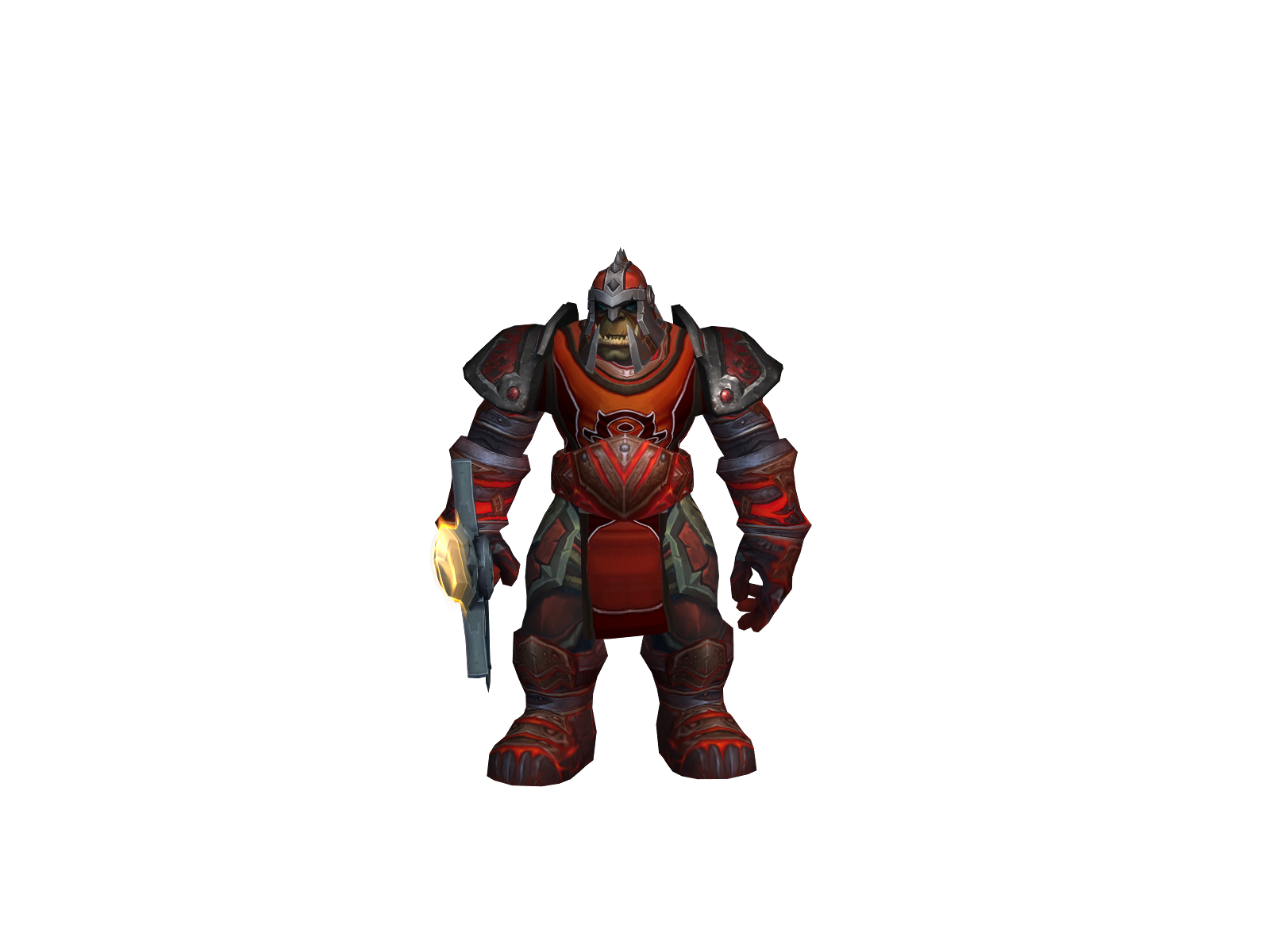 Adrianowar 3D character render