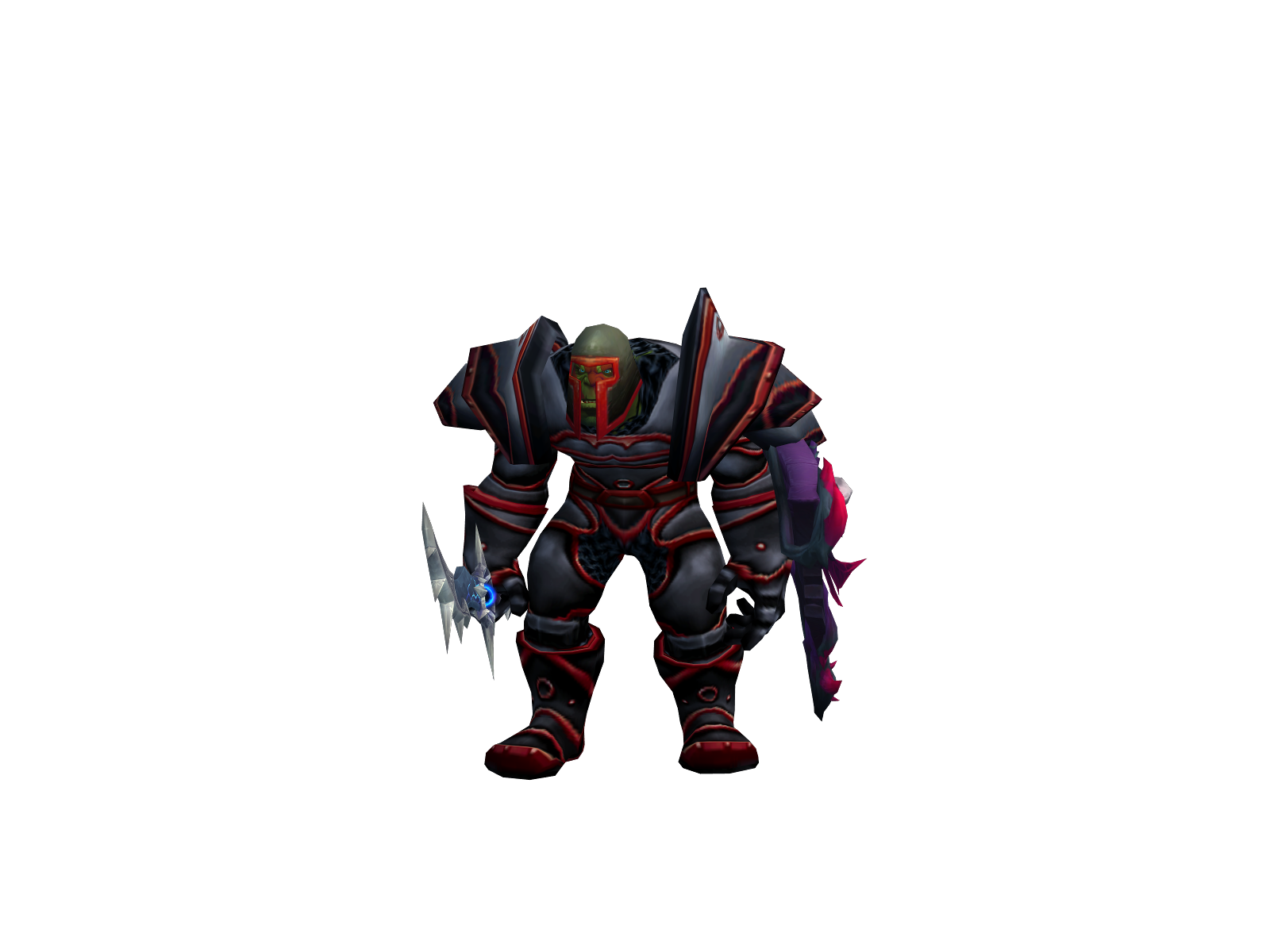Misaco 3D character render
